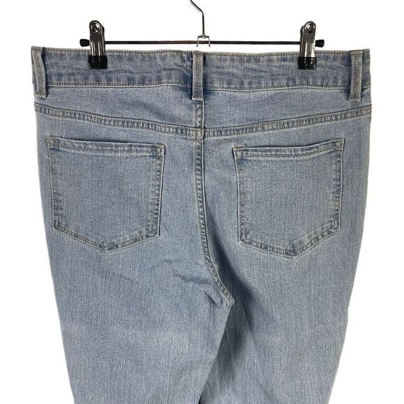 No Boundaries Bootcut Jeans 13 Women’s Light Wash Pre-Owned [#4051] - Picture 6 of 6